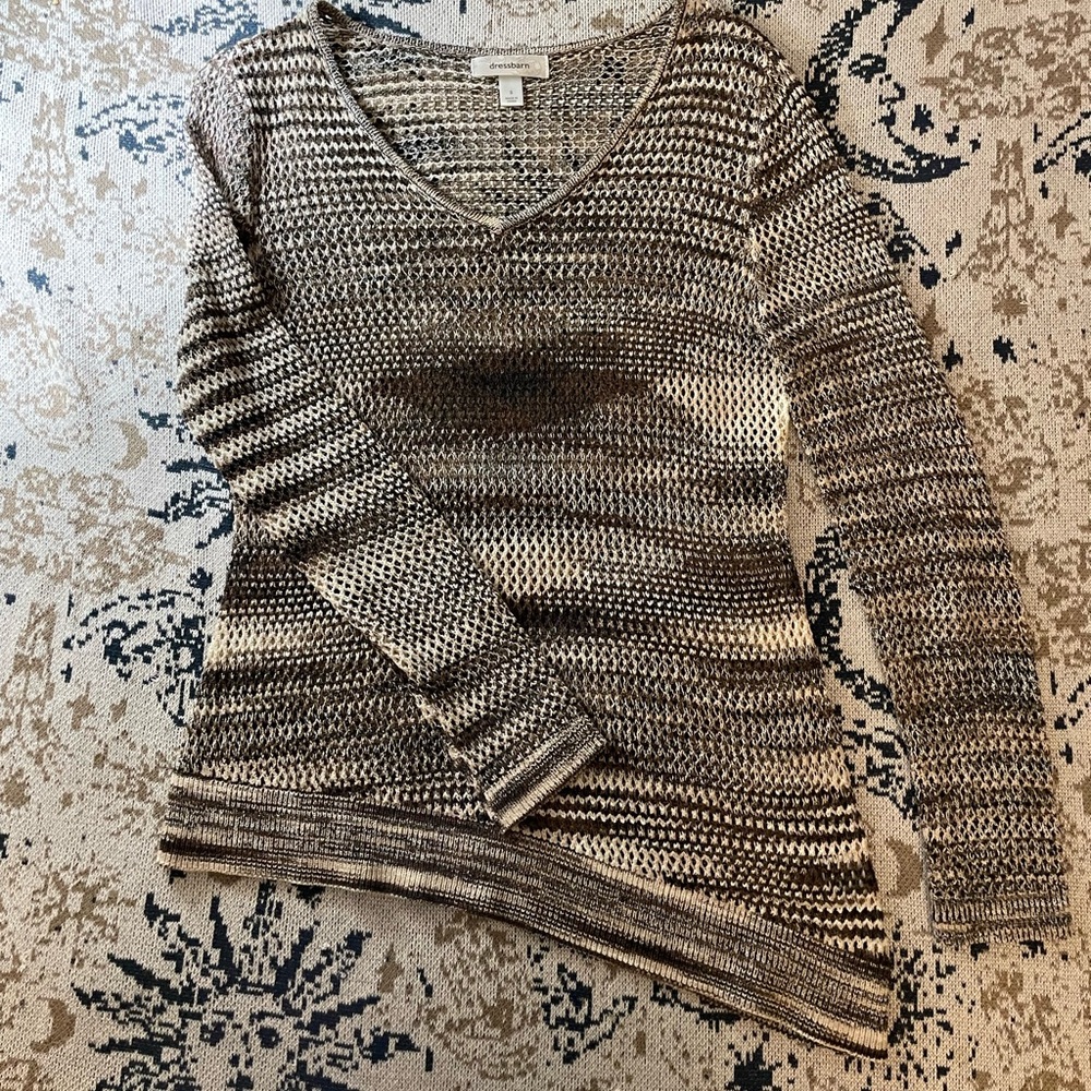 Dress barn mesh top